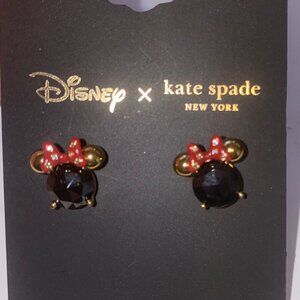 Disney x Kate Spade Minnie Mouse Stud Earrings